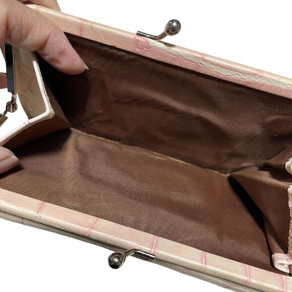 Dooney & Bourke Vintage Crocodile Leather Wallet w/ Checkbook feature (see desc) - Picture 6 of 7